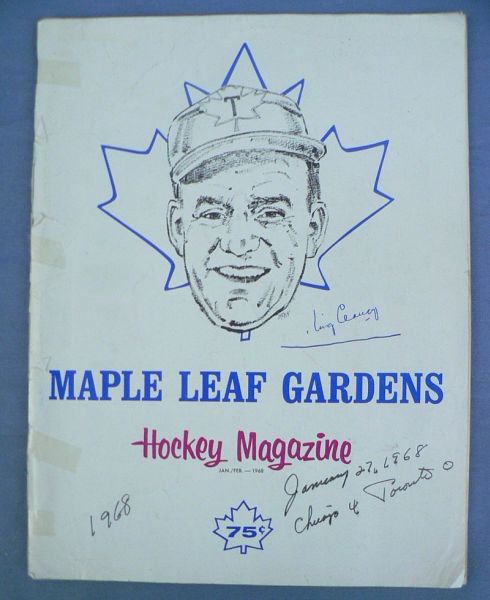 P60 1968 Toronto Maple Leafs